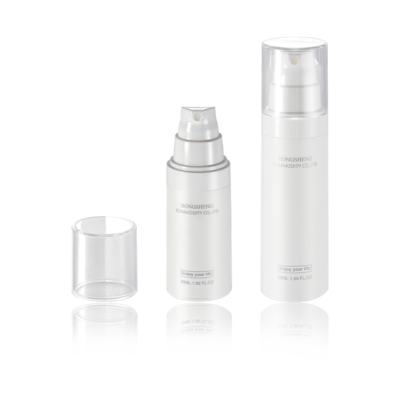 30ML 50ML Airless boca otporna na curenje Punjiva staklenka za toaletne potrepštine HS-021B