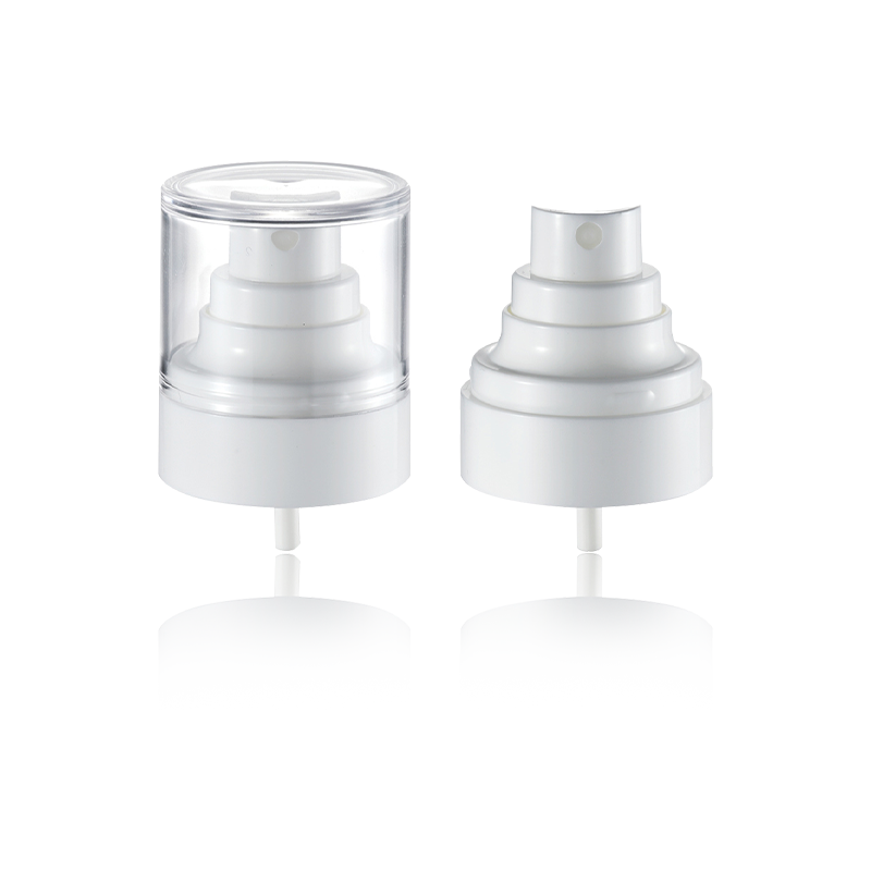 Jednostavan bijeli kozmetički razdjelnik tekućine-HY24B-58